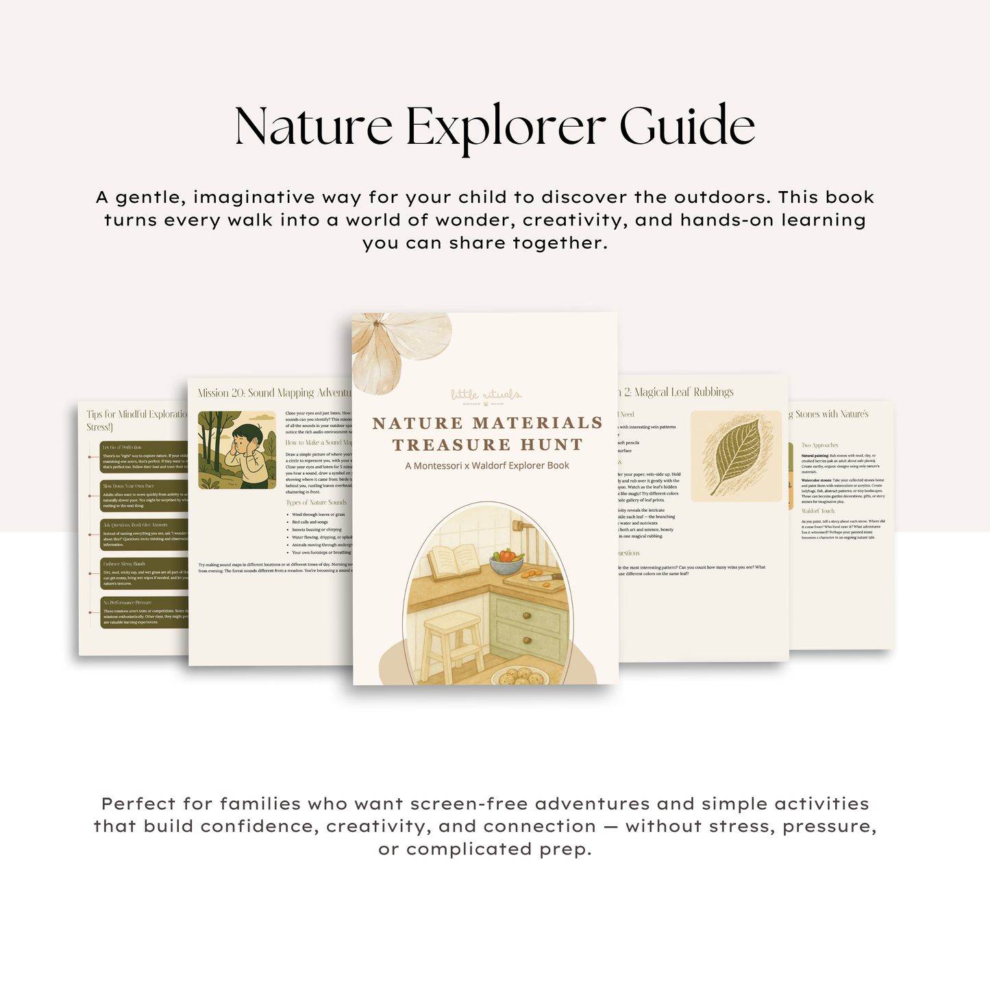 Montessori × Waldorf Explorer Book