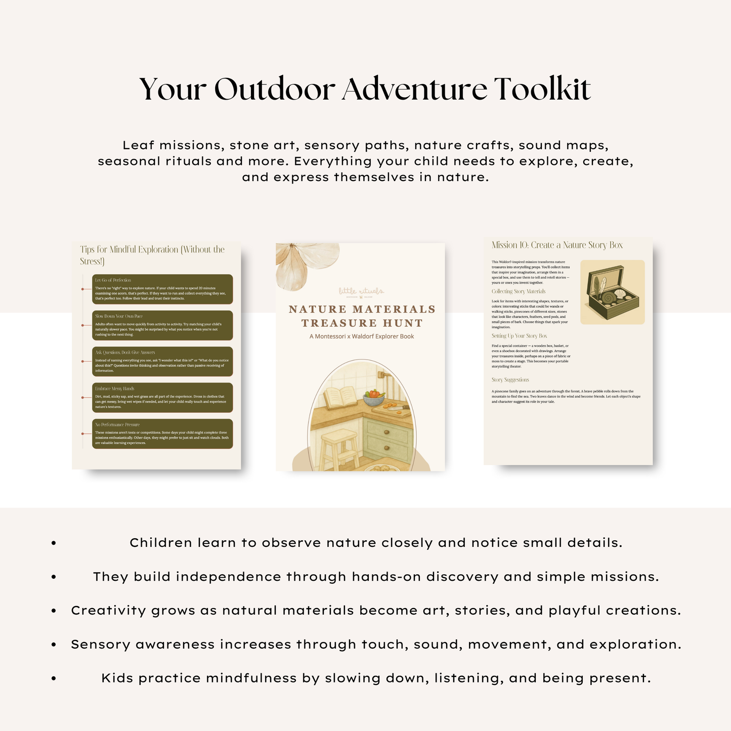 Montessori × Waldorf Explorer Book